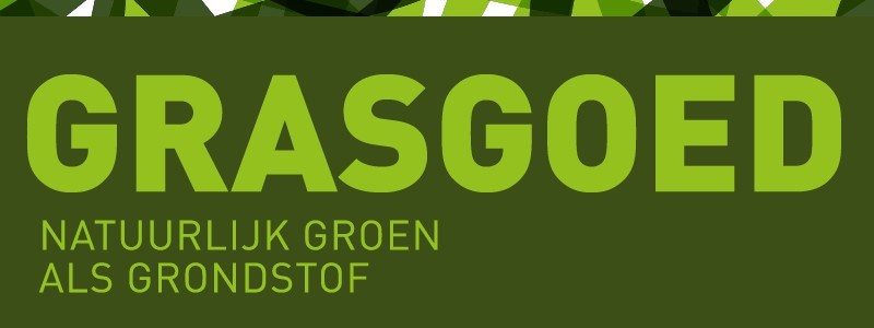 GrasGoed natuurlijk groen als grondstof
