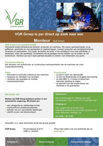 Monteur Composteerinrichting