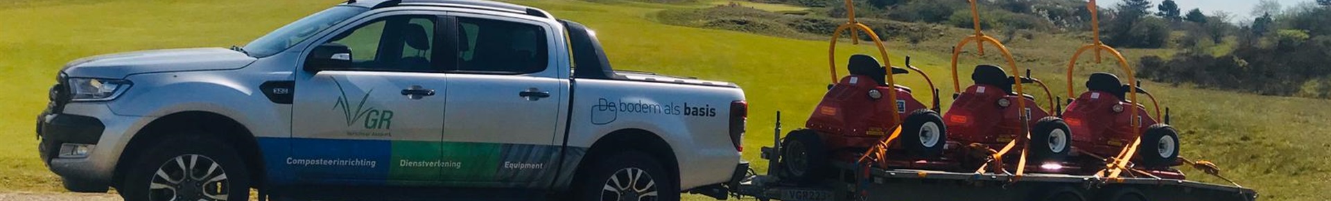 20 04 17 Kennemer Golf Club - levering 3 stuks TruTurf R50-11