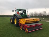 zaaien met Vredo DDS zaaimachine door VGR Dienstverlening