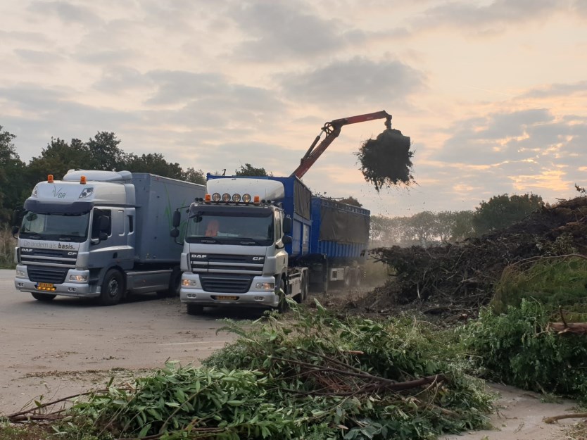 groen afval op laten halen door VGR