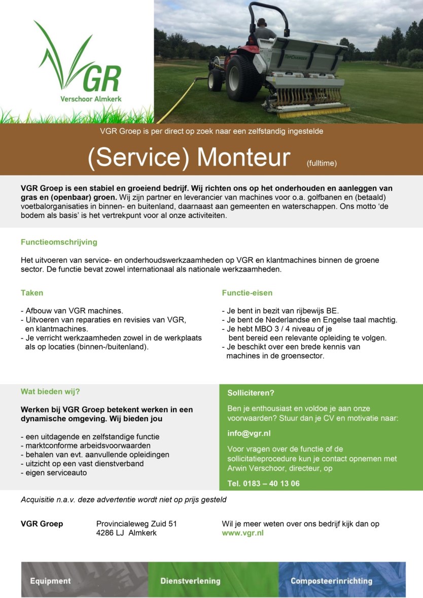 2021 Service Monteur