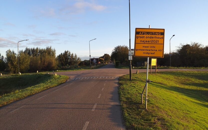 afsluiting Midgraaf - VGR blijft bereikbaar